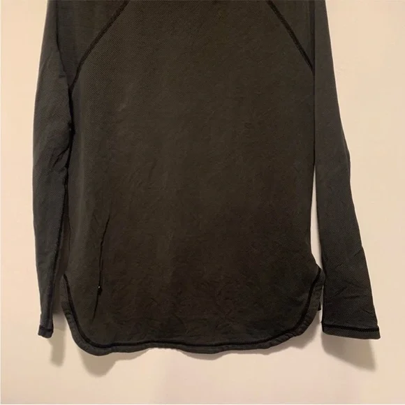 Lululemon After Asana Pullover Telemark Print Black / Black Size 8 - Picture 11 of 11